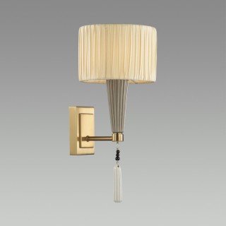 5403/1W CLASSIC ODL_EX23 33 бронзовый/светло-коричневый/кремовый металл/керамика/ткань Бра E14 1*40W LATTE-foto3