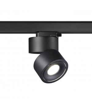 358779 PORT NT21 123 черный Трехфазный трековый светодиодный светильник IP20 LED 15W 4000K 1300Лм 100-265V GRODA-foto4