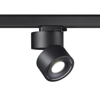 358779 PORT NT21 123 черный Трехфазный трековый светодиодный светильник IP20 LED 15W 4000K 1300Лм 100-265V GRODA-foto4