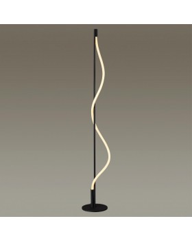 4398/15FL HIGHTECH ODL23 103 черный/металл/канат Напольный светильник с диммером на корпусе IP20 LED 15W 515Лм 3000K CORDA-foto3