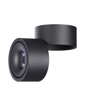 358773 OVER NT21 195 черный Светильник накладной светодиодный IP20 LED 15W 4000K 1300Лм 100-265V GRODA-foto5