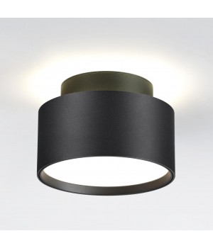 358354 OVER NT20 193 черный Светильник накладной IP20 LED 18W вниз/6W вверх 85-265V 4000K ORO-foto5