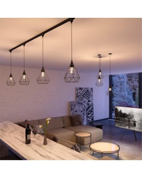 370421 PORT NT19 109 черный Светильник трековый однофазный трехжильный IP20 E27 50W 220V ZELLE-foto4