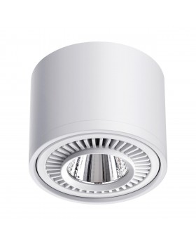 358813 OVER NT21 187 белый Светильник накладной светодиодный IP20 LED 18W 1600Лм 4000K 220V GESSO-foto6