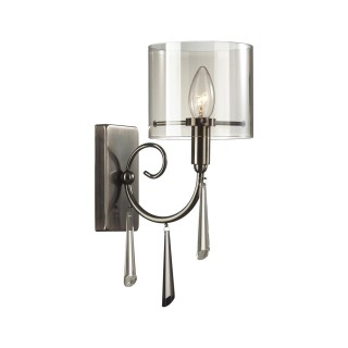 4890/1W HALL ODL_EX23 43 черный хром/дымчатый/ металл/стекло Бра E14 1*40W NICOLE-foto5