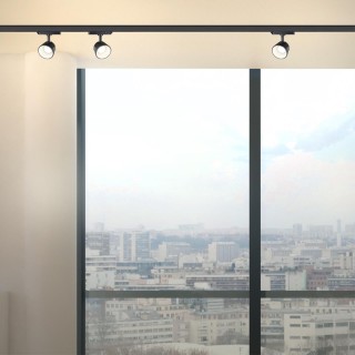 358726 PORT NT21 094 черный/белый Светильник трековый однофазный трехжильный IP20 LED 4000K 20W 100-265V KNOF-foto3