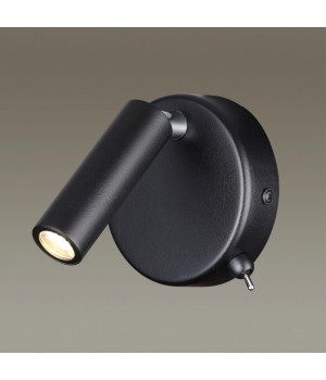 5220/3WL LEDIO LN22 016 черный Бра с выкл. LED 3W 3000K 330Лм 220V CHASE-foto3