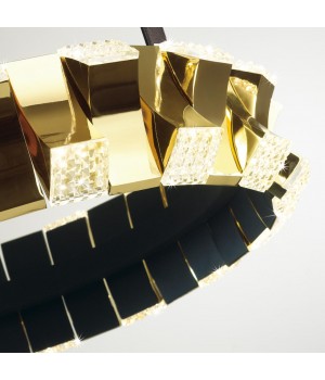 4993/45L L-VISION ODL23 375 золотой/черный/металл/акрил Люстра LED 45W 3000K ASTURO-foto6