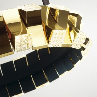 4993/45L L-VISION ODL23 375 золотой/черный/металл/акрил Люстра LED 45W 3000K ASTURO-foto6