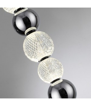 5007/13WL L-VISION ODL23 421 хром/прозрачный/металл/акрил Настенный светильник LED 13W 4000K 700Лм CRYSTAL-foto6