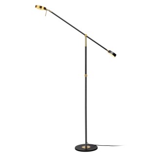 4321/20FL MIDCENT ODL23 169 черный/металл Напольный светильник с диммером на корпусе IP20 LED 20W 791Лм 3000K DENZEL-foto5