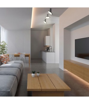 358346 OVER NT20 198 черный Светильник накладной IP20 LED 4000K 18W 85-265V HAT-foto4