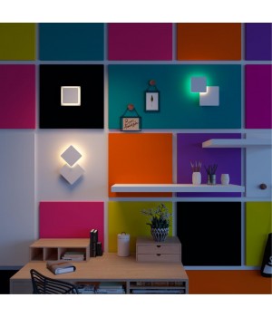 357858 OVER NT18 179 белый Накладной светильник IP20 LED 3000К 6W 110-240V SMENA-foto3