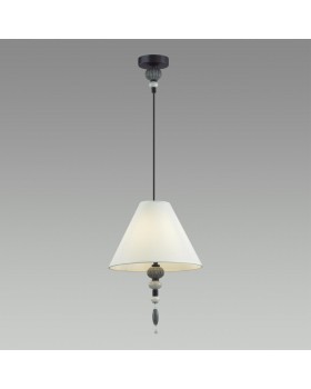 4896/1 MODERN ODL_EX23 27 черный матов./серый/молочный металл/керамика/ткань Подвес E27 1*40W SOCHI-foto3