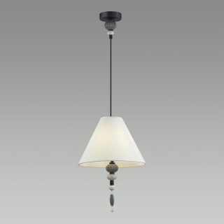 4896/1 MODERN ODL_EX23 27 черный матов./серый/молочный металл/керамика/ткань Подвес E27 1*40W SOCHI-foto3