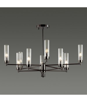 5275/10C CLASSI LN23 121 черный хром Люстра потолочная E14 10*40W 220V KAMILLA-foto3
