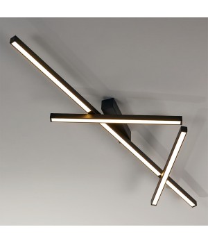 4367/50CL HIGHTECH ODL23 145 черный/металл/акрил Потолочный св-к IP20 LED 70W 3500Лм 3000K TAO-foto3