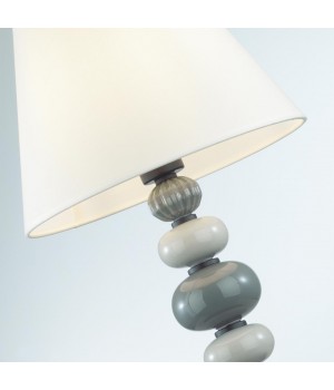 4896/1T MODERN ODL_EX23 27 черный матов./серый/молочный металл/керамика/ткань Настольная лампа E27 1*60W SOCHI-foto6