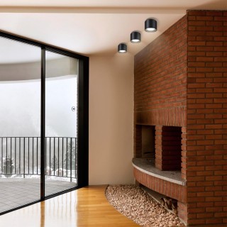 358475 OVER NT21 207 черный Светильник накладной IP20 LED 4000K 20W 200-260V RECTE-foto3