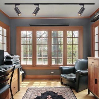 370414 PORT NT19 104 черный Светильник трековый однофазный трехжильный IP20 GU10 50W 220V PIPE-foto3