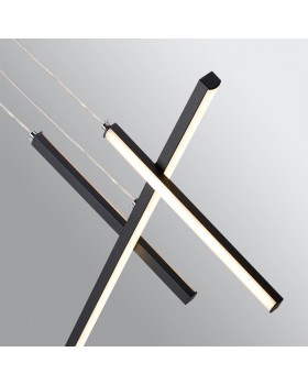 6606/32L HIGHTECH ODL23 145 черный/металл Подвесной св-к IP20 LED 32W 3000K VETTA-foto5