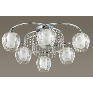 3065/6C MODERNI LN16 187 хром Люстра потолочная E14 6*60W 220V KRISTALIN-foto3