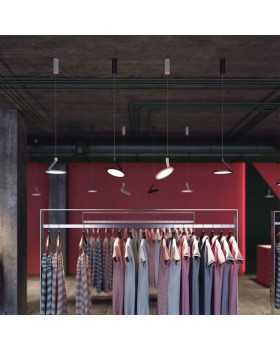 358351 OVER NT20 198 белый Светильник накладной, длина провода 1м IP20 LED 4000K 18W 85-265V HAT-foto3