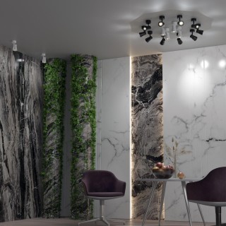 370928 OVER NT22 163 черный Светильник накладной IP20 GU10 50W 220V MOLO-foto3