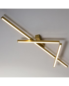 4368/50CL HIGHTECH ODL23 145 золотистый/металл/акрил Потолочный св-к IP20 LED 70W 3500Лм 3000K TAO-foto3