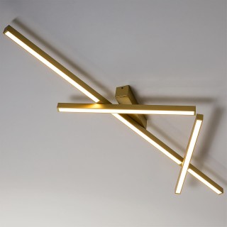 4368/50CL HIGHTECH ODL23 145 золотистый/металл/акрил Потолочный св-к IP20 LED 70W 3500Лм 3000K TAO-foto3