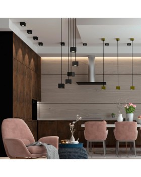 358654 OVER NT21 188 черный Светильник накладной светодиодный IP20 LED 4000К 12W 220V PATERA-foto4