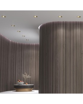 358692 SPOT NT21 251 белый/золото Светильник встраиваемый светодиодный IP20 LED 4000К 10W 100-265V KNOF-foto3