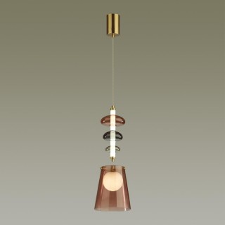 5411/18LA L-VISION ODL_EX23 13 бронзовый/цвет бордовый/серый/белый Подвес LED 18W 4000K AMORE-foto3