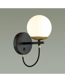 5212/1W MODERNI черный, золотой Бра с выкл. E27 60W 220V RANDI-foto3