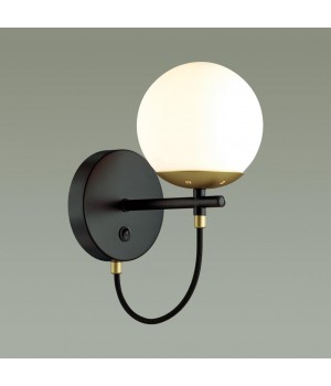 5212/1W MODERNI черный, золотой Бра с выкл. E27 60W 220V RANDI-foto3