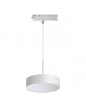 358767 PORT NT21 092 белый Светильник трековый однофазный трехжильный, провод 1.2м IP20 LED 30W 4000K 2600Лм 100-265V PROMETA-foto4