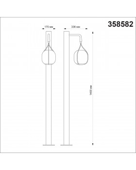 358582 STREET NT21 314 белый Светильник ландшафтный светодиодный IP54 LED 4000K 9W 220-240V ROCA-foto2