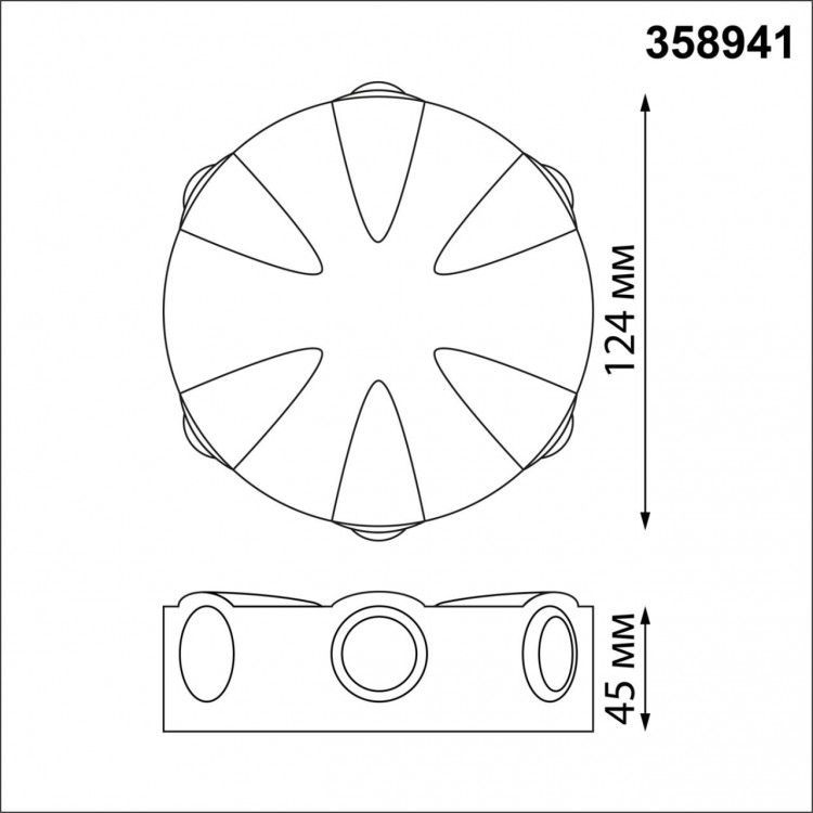 358941 STREET NT22 313 темно-серый Светильник ландшафтный светодиодный IP54 LED 4000К 6W 85-265V CALLE