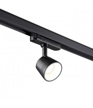 358718 PORT NT21 120 черный/белый Трехфазный трековый светодиодный светильник IP20 LED 4000K 10W 100-265V KNOF-foto4