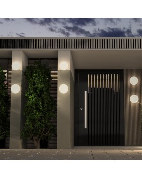 358889 STREET NT22 356 белый Светильник ландшафтный светодиодный IP54 LED 4000К 40W 220V OPAL-foto3