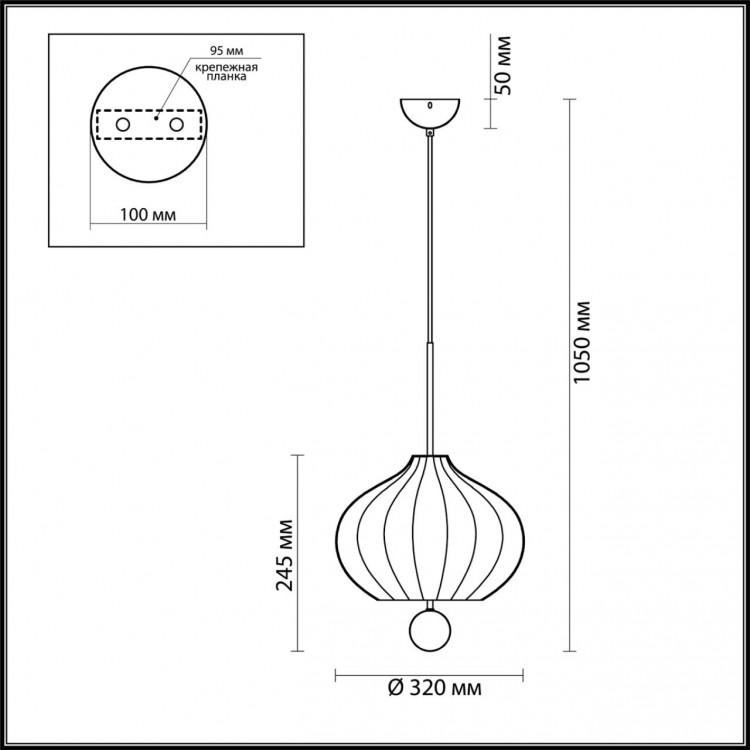 4459/3 COMFI LN20 085 золотой, белый Светильник подвесной E27 3*60W 220V JULIET