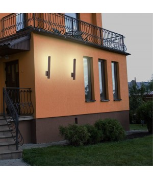 358057 STREET NT19 332 коричневый Ландшафтный светильник IP65 LED 3000К 8W 220V CORNU-foto3