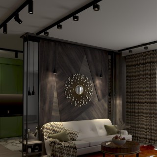 358551 SHINO NT21 049 черный Трековый светильник для низков. шинопровода, длина провода 1м IP20 LED 4000K 12W 48V FLUM-foto4