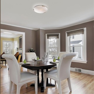 261 GLASSI SN 108 Светильник стекло/белое E27 2*100Вт D400 GRECA-foto3