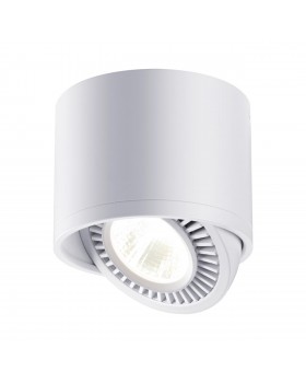 358813 OVER NT21 187 белый Светильник накладной светодиодный IP20 LED 18W 1600Лм 4000K 220V GESSO-foto4