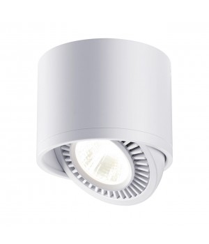 358813 OVER NT21 187 белый Светильник накладной светодиодный IP20 LED 18W 1600Лм 4000K 220V GESSO-foto4