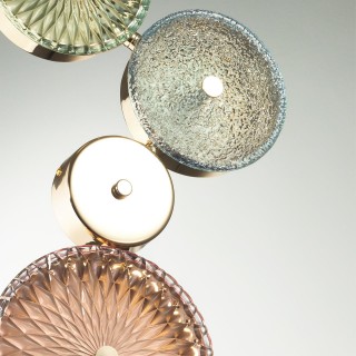 5412/26WL L-VISION ODL_EX23 9 золотой/разноцветный металл/стекло Бра LED 26W 4000K CARAMELLA-foto5