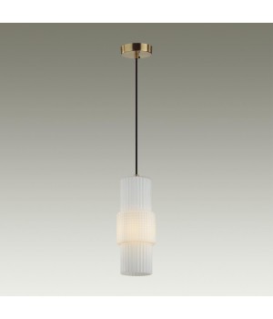 5020/1 MODERN ODL23 335 бронзовый/белый матовый металл/стекло Подвес E14 1*40W PIMPA-foto3