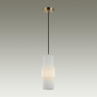 5020/1 MODERN ODL23 335 бронзовый/белый матовый металл/стекло Подвес E14 1*40W PIMPA-foto3