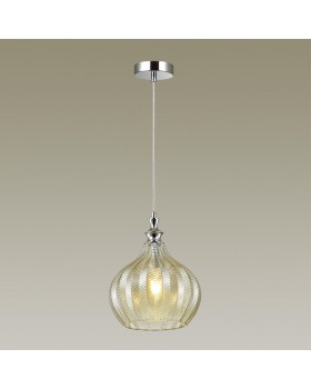 4708/1 PENDANT ODL20 301 св.коричневый/хром Подвес E27 60W 220V LASITA-foto3